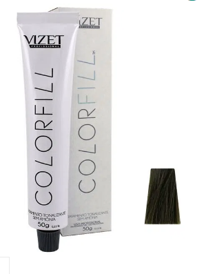 Tonalizante Colorfill Vizet 6.1 Louro Escuro Cinza