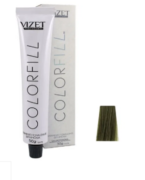 Tonalizante Colorfill Vizet 8.1 Louro Claro Cinza
