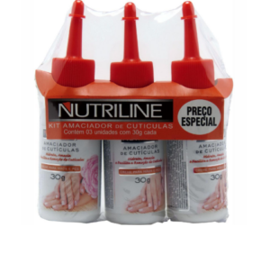 Creme Amaciador de Cutículas 30g (kitc/3 und) Nutriline