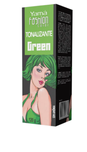 Tonalizante Fashion Color Green 120gr Yamá