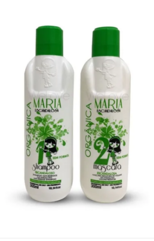 Kit Escova Progressiva Orgânica Maria Escandalosa 1Litro