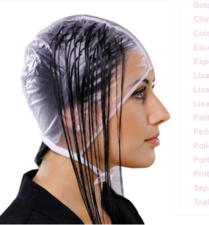 Touca Mechas PVC C/Furos Tam "P"