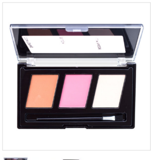 Paleta de Contorno, Iluminador e Blush Uni Make up