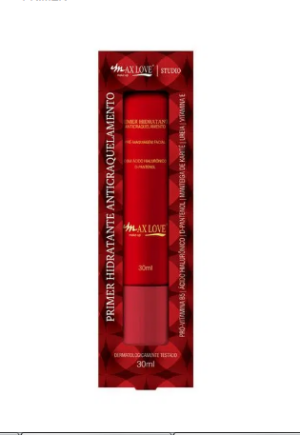 Prime Hidratante Anticraquelamento Max Love 30ml