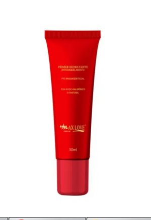 Prime Hidratante Anticraquelamento Max Love 30ml