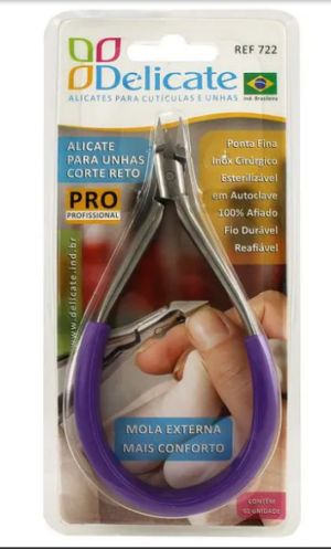 Alicate para Unhas Delicate Ref:722