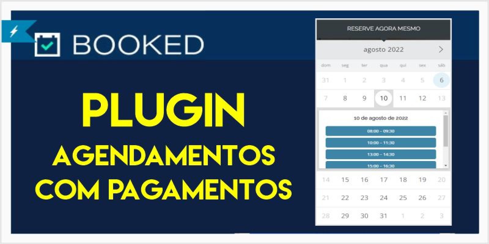 Criação de site com agendamento