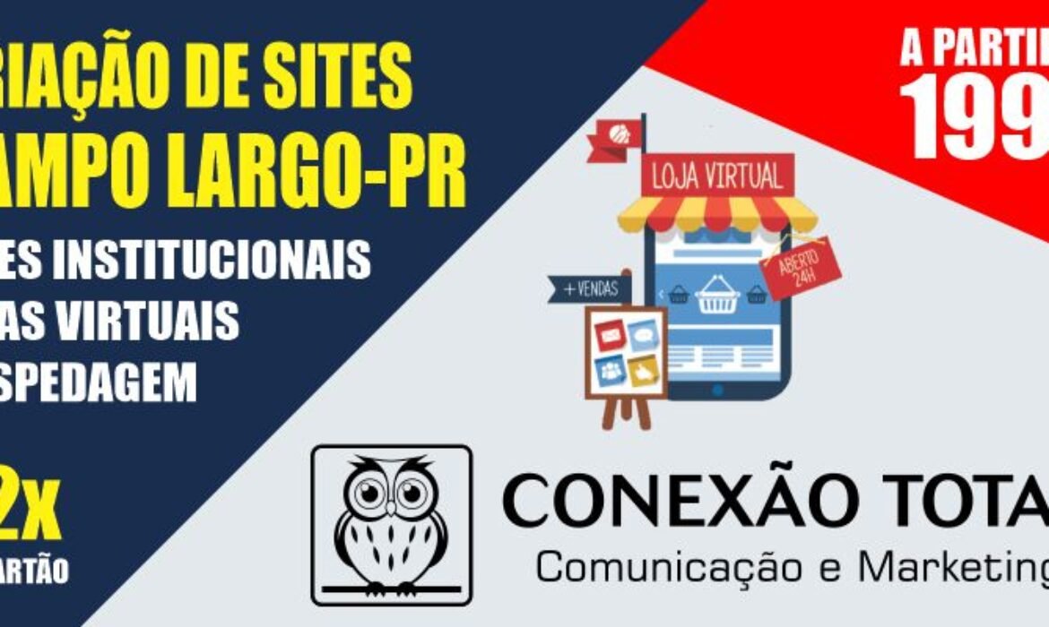 Criação de sites em Campo Largo