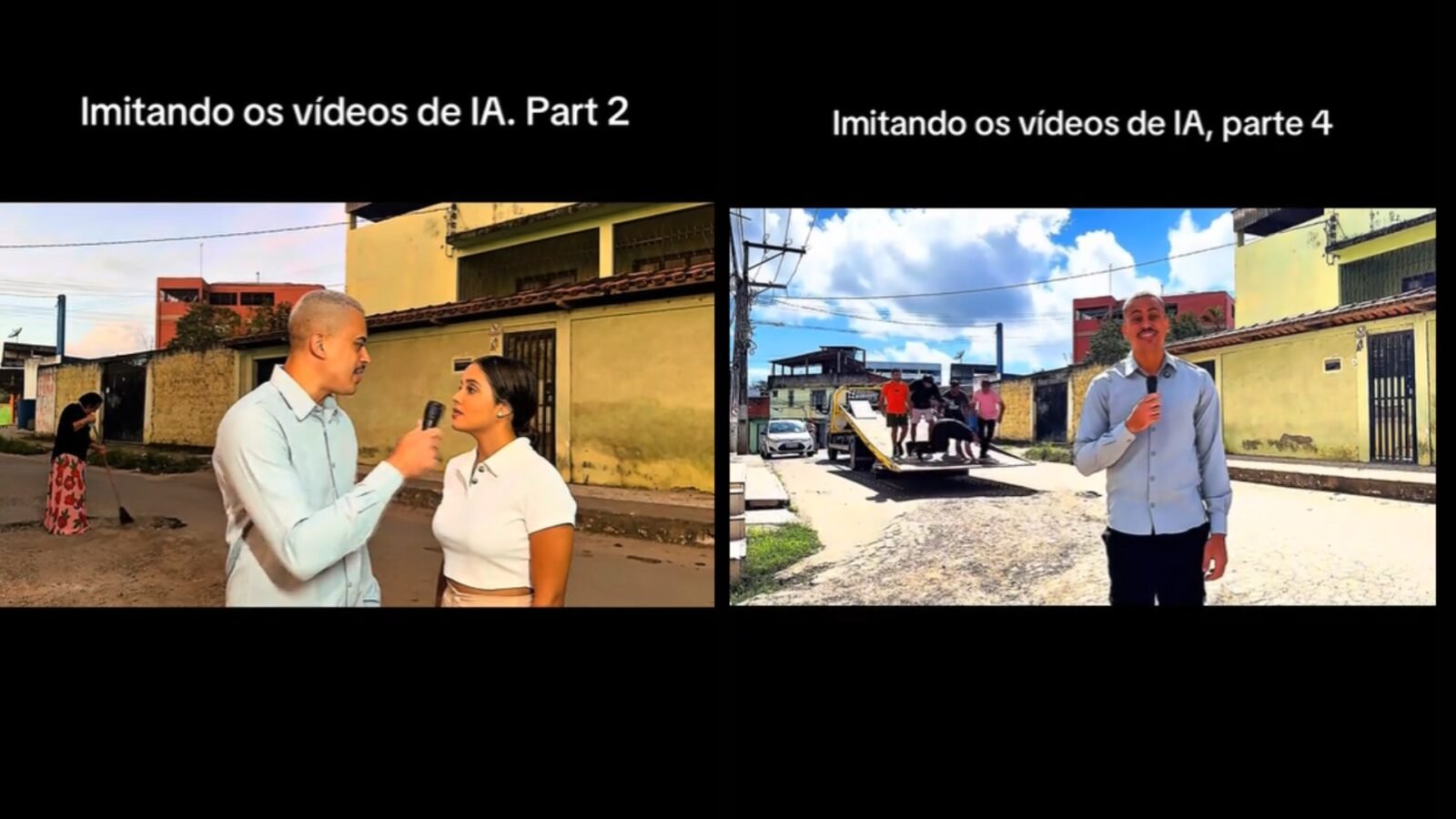 ‘Já estamos tomando o trabalho da IA’, ironiza brasileiro que imita vídeos doidos gerados por inteligência artificial
