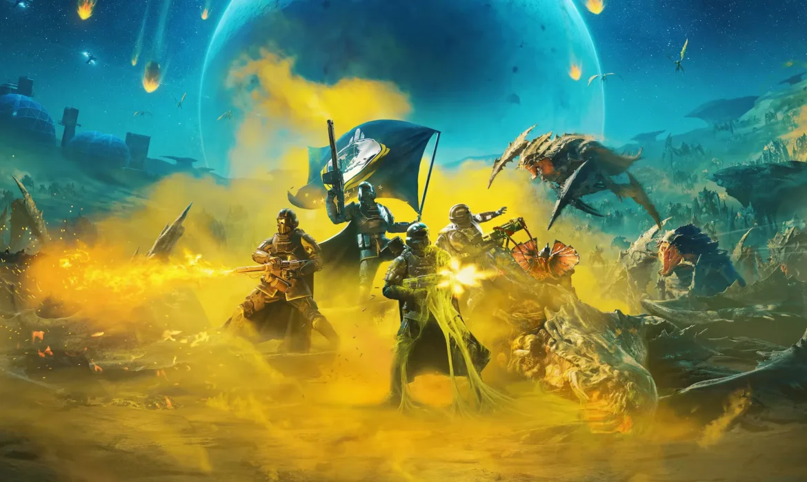 ‘Helldivers II’ chega ao Xbox Series com crossplay no dia 26 de agosto