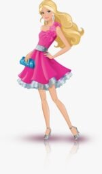 Kit Decoração de Festa Pequeno Barbie - Só Um Bolinho - Imagem 5