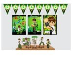 Kit Decoração de Festa Pequeno Ben10 - Só Um Bolinho