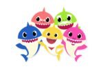 Kit Decoração de Festa Baby Shark Completo Painel Grande - Imagem 4