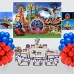 Kit Decoração de Festa Beto Carrero Completo Painel Grande