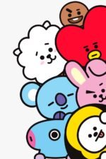 Kit Decoração de Festa BT21 Completo Painel Grande - Imagem 3