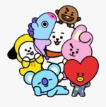 Kit Decoração de Festa BT21 Completo Painel Grande - Imagem 2