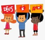 Kit Decoração de Festa Médio 3 Palavrinhas Simples Pôster A3 - Imagem 2