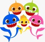 Kit Decoração de Festa Médio Baby Shark Simples Pôster A3 - Imagem 3