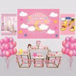 Kit Decoração de Festa do Pijama Completo Painel Grande