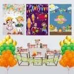 Kit Decoração de Festa Junina Completo Painel Grande