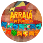 Kit Decoração de Festa Junina Completo Painel Grande - Imagem 2