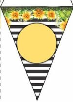 Kit Decoração de Girassol Completo Painel Grande - Imagem 7