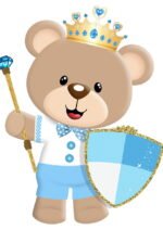 Kit Decoração de Chá de Revelação Completo Painel Grande - Imagem 4