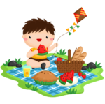 Kit Decoração de Piquenique Completo Painel Grande - Imagem 5