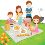 Kit Decoração de Piquenique Completo Painel Grande - Imagem 2