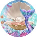 Kit Decoração de Sereia Completo Painel Grande - Imagem 5