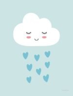 Kit Decoração de Nuvem Azul Completo Painel Grande - Imagem 6