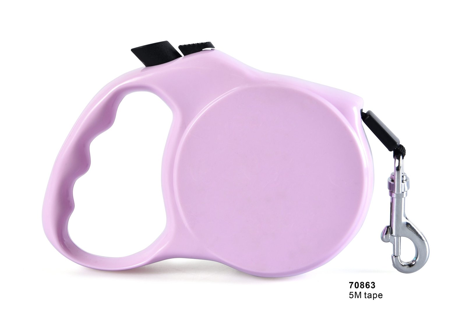 Guia retratil chalesco 5 metros rosa 20 kg