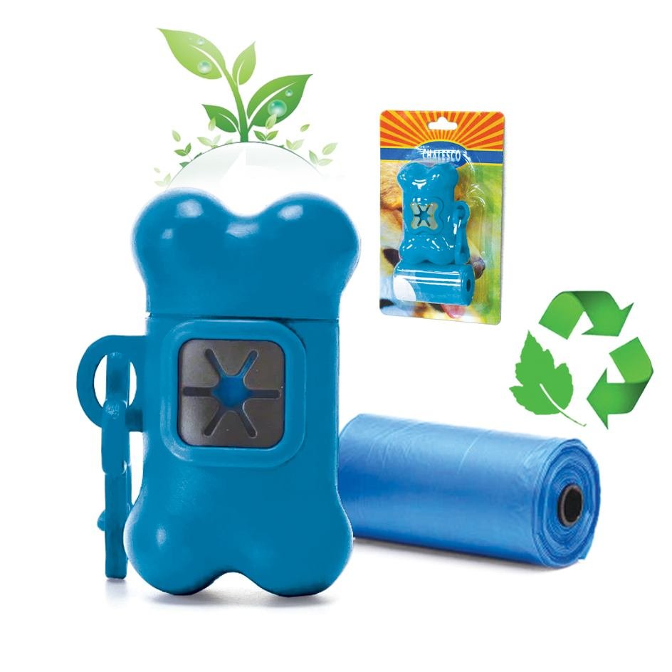 Kit Higiene P Coleira Chalesco AZUL