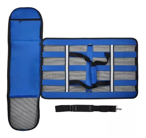 bolsa de transporte P Meu pet azul4