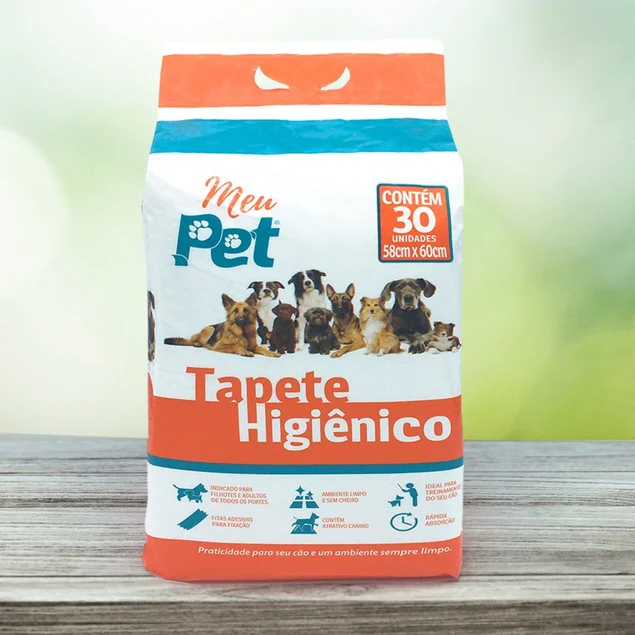 tapete higienico meu pet 30 unidades