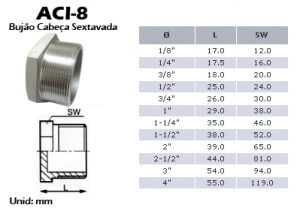 Conexões Aço Inox