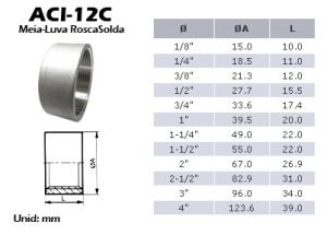 Conexões Aço Inox